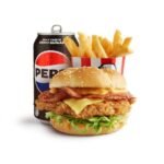 Zinger® Bacon & Cheese Burger Combo
